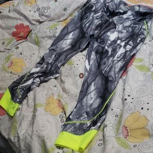 Cropped "smoke" leggings